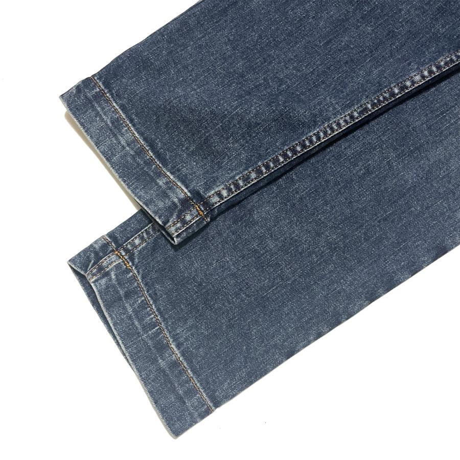 eleventy イレブンティ メンズ パンツ / ストレッチデニム ベイカーパンツ インディゴブルー / イタリア デニム ワークパンツ 40代 50代 | eleventy | 04