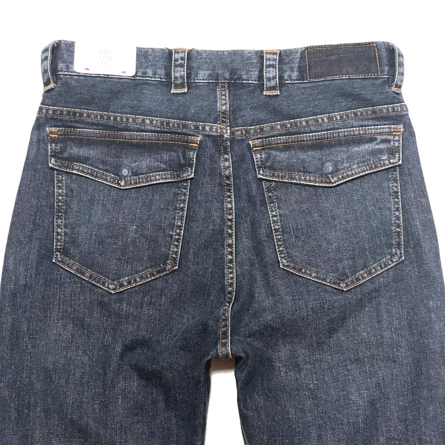 eleventy イレブンティ メンズ パンツ / ストレッチデニム ベイカーパンツ インディゴブルー / イタリア デニム ワークパンツ 40代 50代 | eleventy | 06