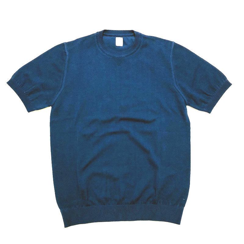 eleventy イレブンティ 製品洗い コットン ニットＴシャツ / メンズ イタリア スウェット | eleventy | 01