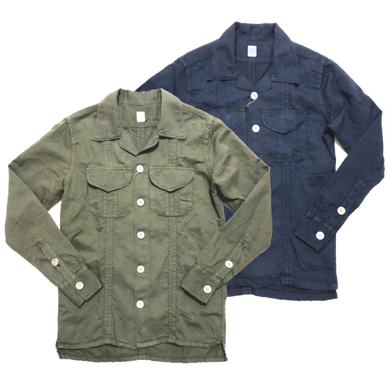 eleventy イレブンティメンズ シャツ / コットンリネン シャツ  