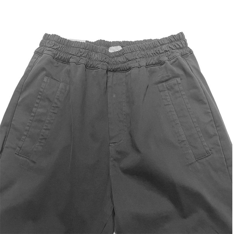 eleventy イレブンティ メンズ パンツ / バイオウォッシュ コットンストレッチ ウエストシャーリング イージーワークパンツ ダークグレー / イタリア 59171005 | eleventy | 04