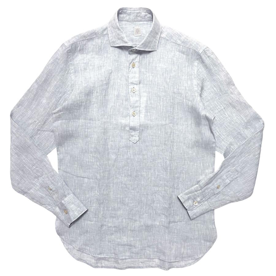 eleventy イレブンティ メンズ シャツ / リネン カッタウェイ eleventy イレブンティ メンズ シャツ / リネン カッタウェイ