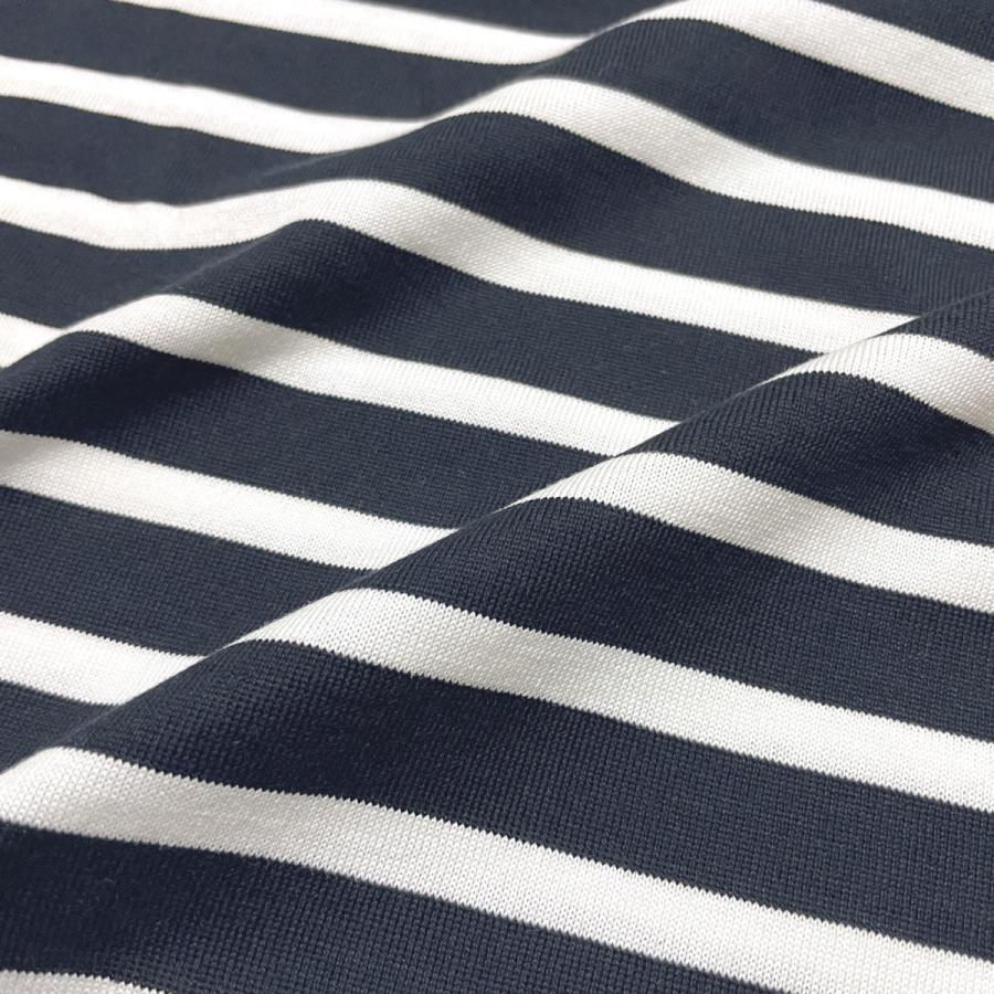 eleventy イレブンティ メンズ Ｔシャツ / フェイクレイヤード マリンボーダー クルーネックＴシャツ ネイビー ホワイト / イタリア 半袖 丸首 | eleventy | 04