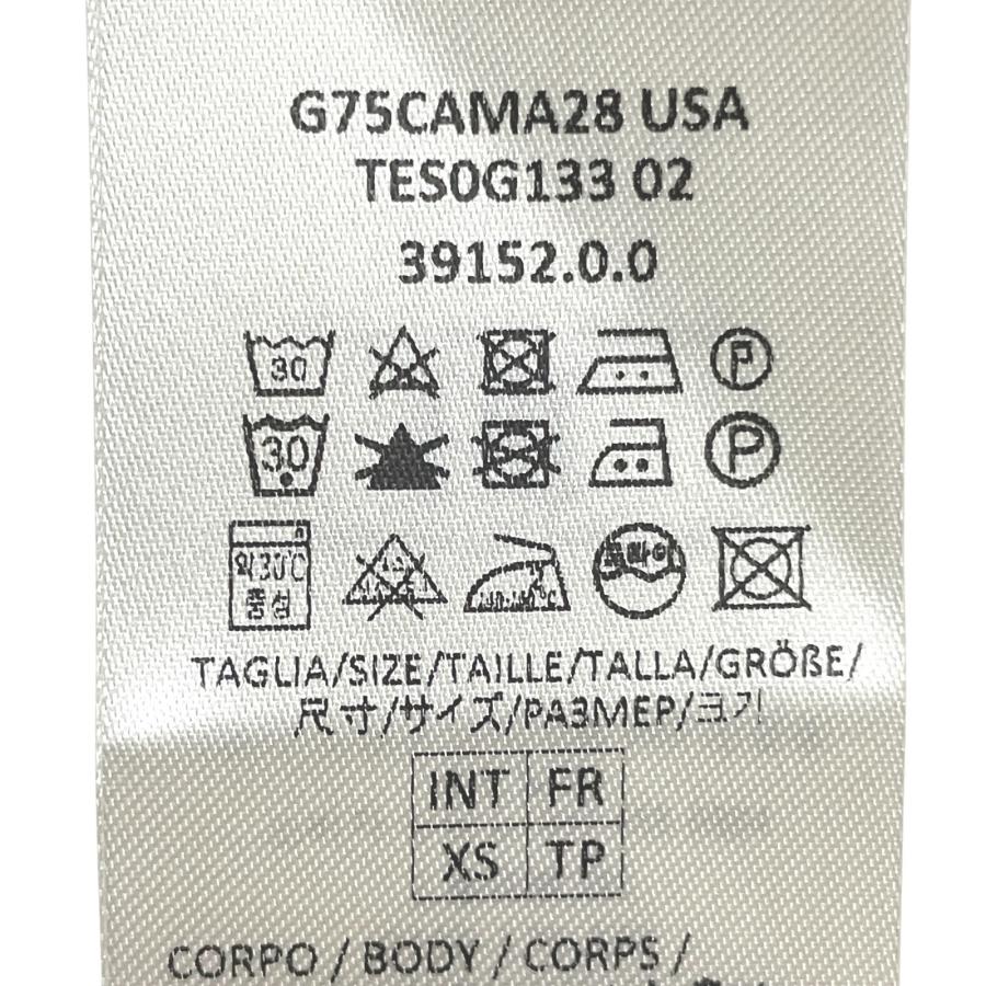 eleventy - eleventy リネンシャツ　サイズ38 eleventy イレブンティ コットン リネン 麻テープ バンドカラー