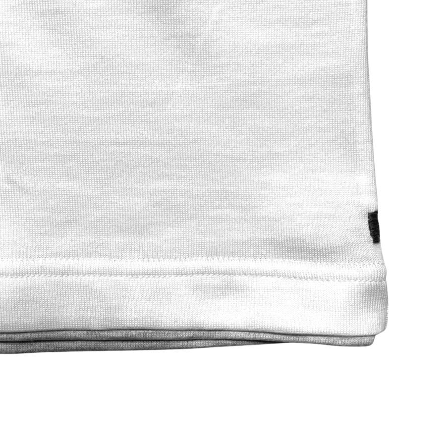 eleventy イレブンティ メンズ Ｔシャツ / フェイクレイヤード ヘンリーネックＴシャツ ホワイト / イタリア ブランド 半袖 白 春 夏 重ね着 40代 50代 | eleventy | 03