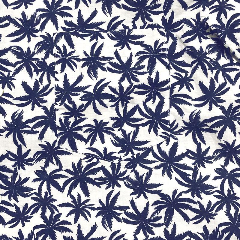 Finamore フィナモレ BART バート ボタニカルプリント オープンカラー ショートスリーブシャツ | Finamore | 02