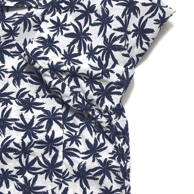 Finamore フィナモレ BART バート ボタニカルプリント オープンカラー ショートスリーブシャツ | Finamore | 03