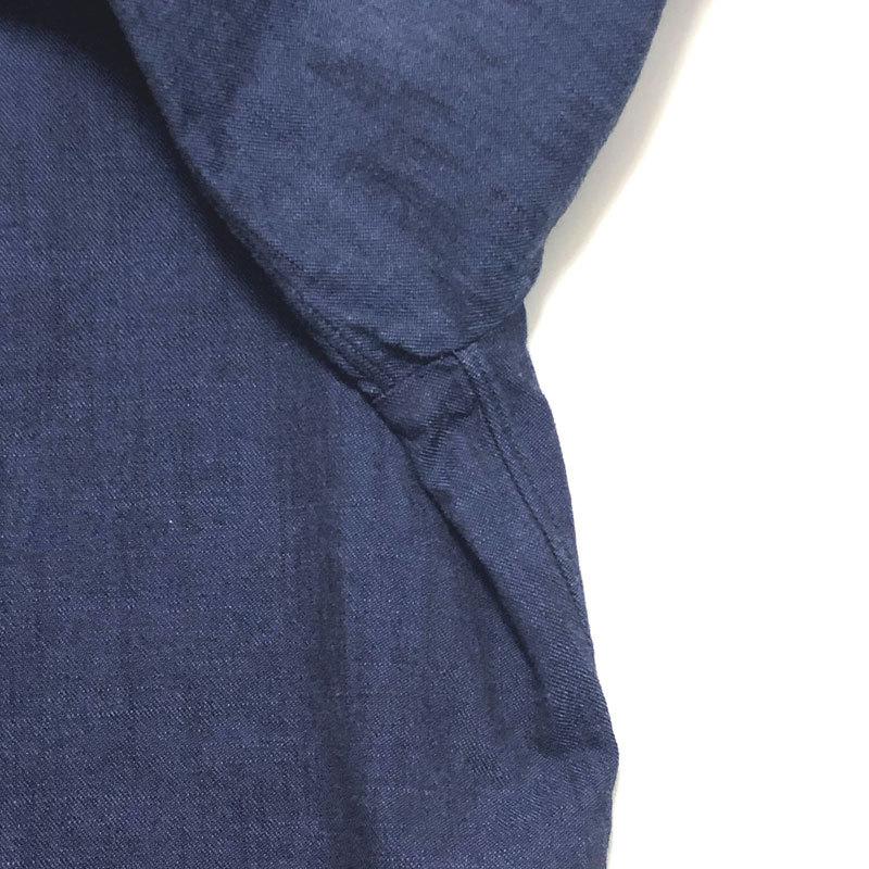 Finamore フィナモレ SEUL MANUEL 隠しボタンダウン ワンピースカラー デニムシャツ | Finamore | 04