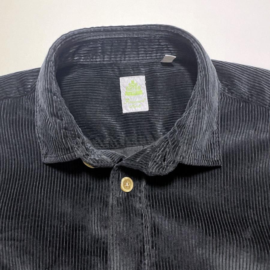 Finamore フィナモレ シャツ メンズ / SILVANO CLARK A1032D シルバノ パッチ&フラップポケット コーデュロイシャツ / 長袖 シャツジャケット | Finamore | 10
