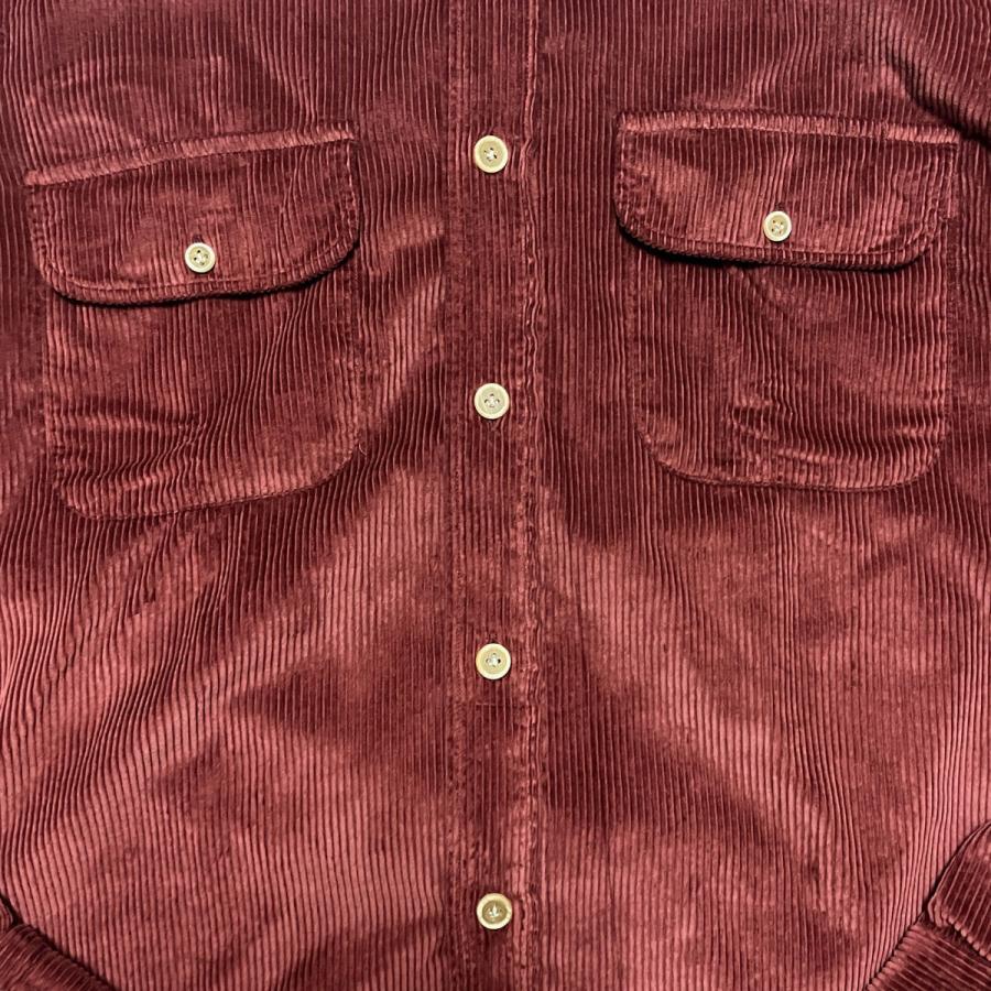 Finamore フィナモレ シャツ メンズ / SILVANO CLARK A1032D シルバノ パッチ&フラップポケット コーデュロイシャツ / 長袖 シャツジャケット | Finamore | 05