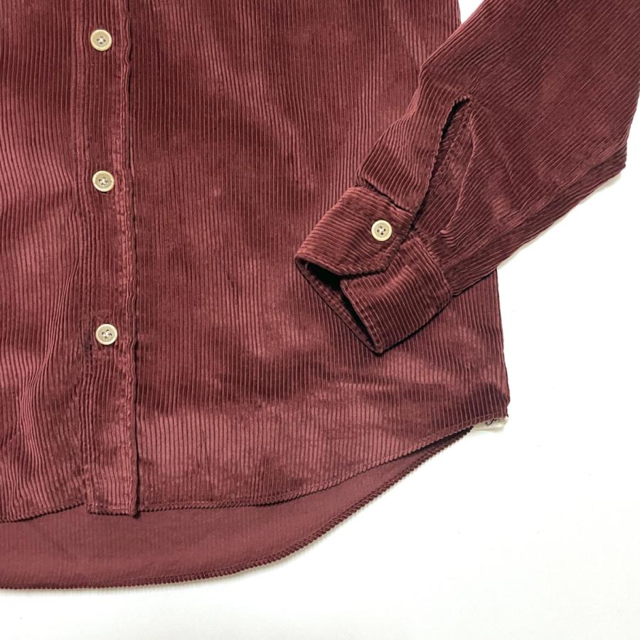Finamore フィナモレ シャツ メンズ / SILVANO CLARK A1032D シルバノ パッチ&フラップポケット コーデュロイシャツ / 長袖 シャツジャケット | Finamore | 06
