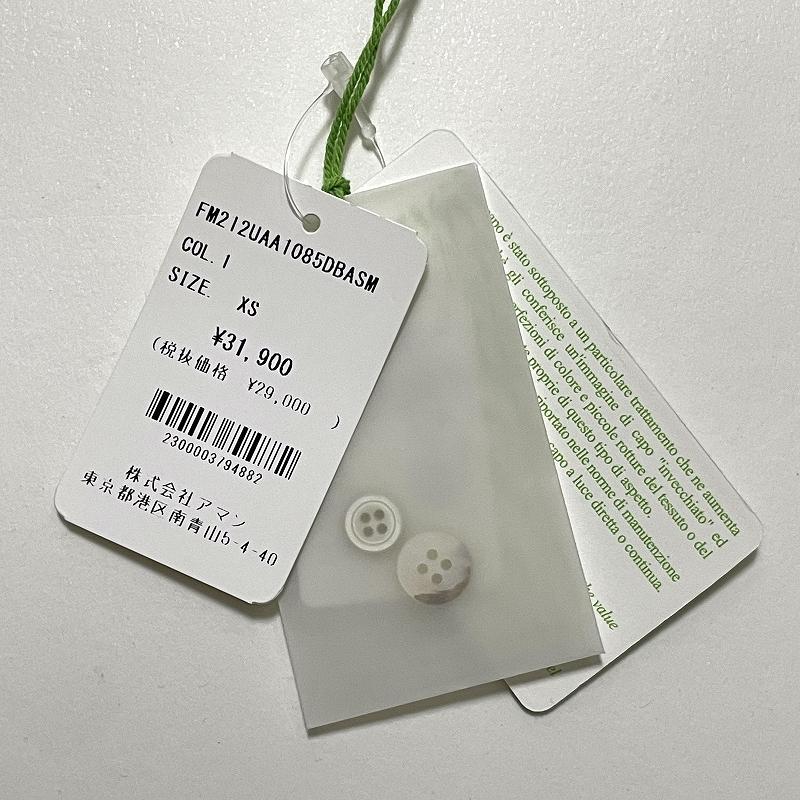 Finamore フィナモレ SIMONE BALI A1085D シモーネ バーリ カッタウェイカラー デニムシャツ ブラック | Finamore | 08