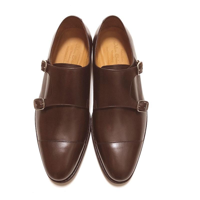 ジャラン スリウァヤ 98374 DARK BROWN モンクストラップ ジャランスリ