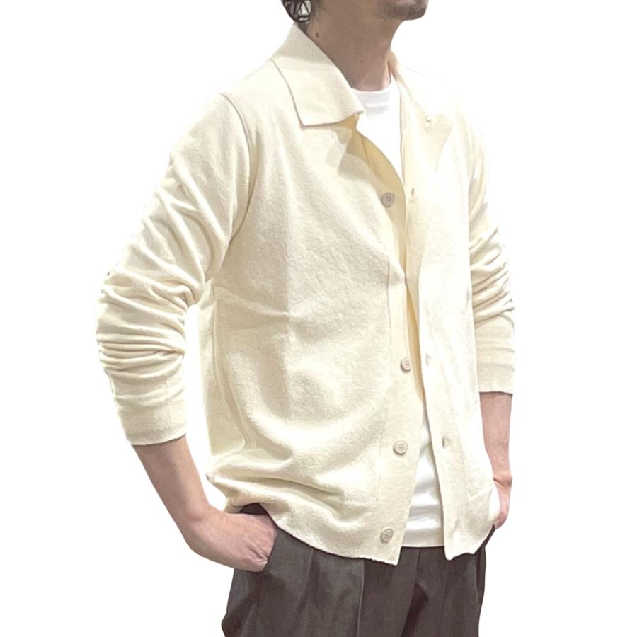 LARDINI ラルディーニ ニット ジャケット / ブークレ LARDINI ラルディーニ ニット ジャケット / ブークレ