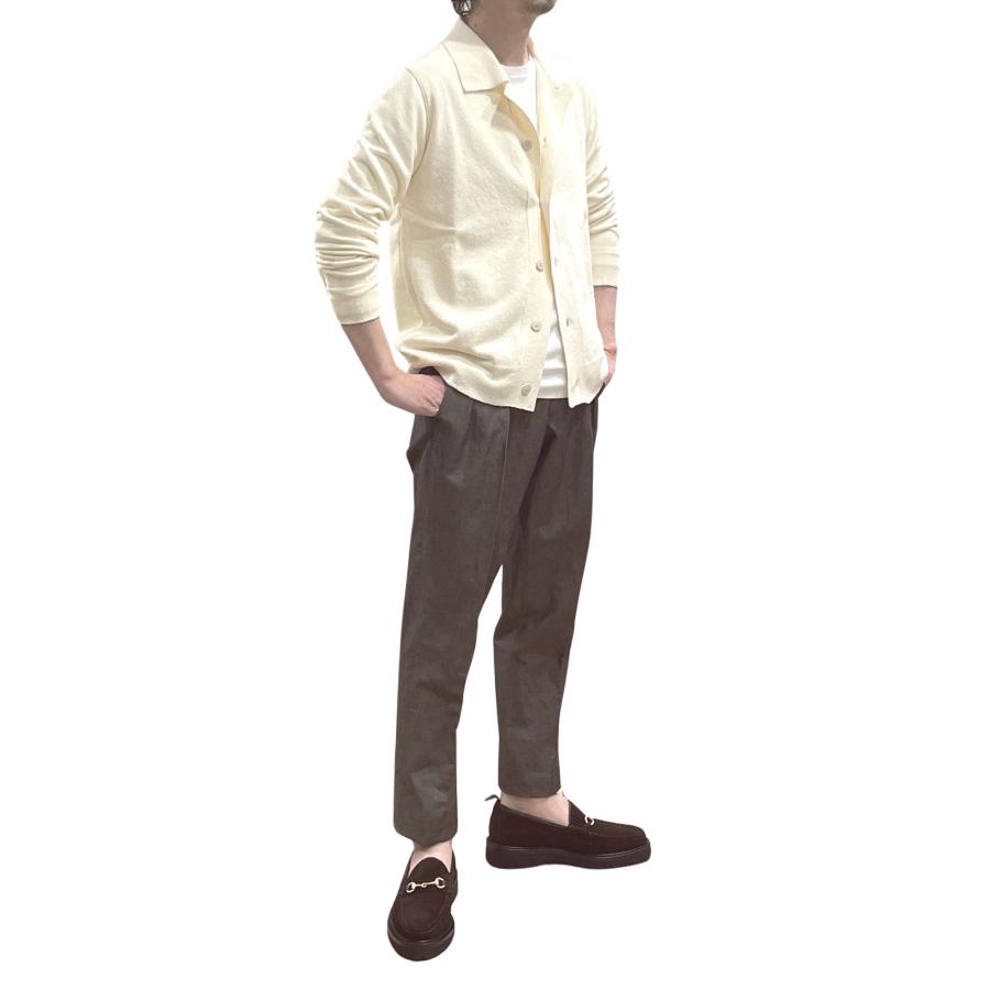 LARDINI ラルディーニ ニット ジャケット / ブークレ LARDINI ラルディーニ ニット ジャケット / ブークレ