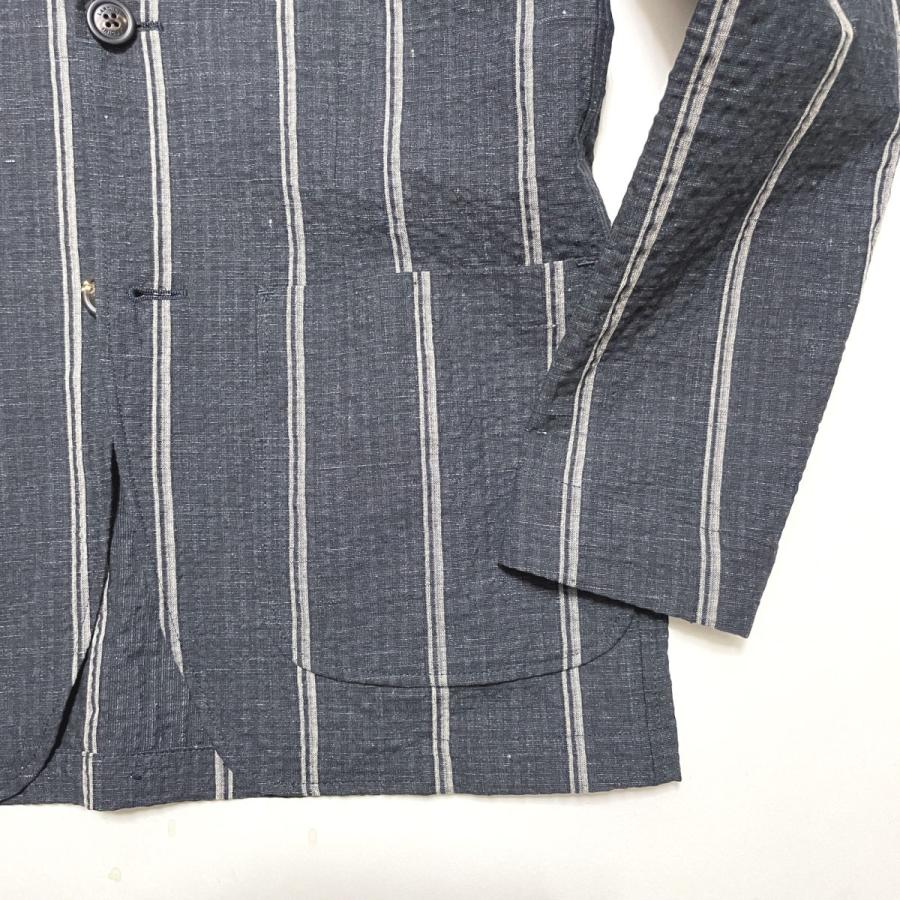 LARDINI（ラルディーニ） AMAJ 528 ダブルストライプ コットンリネン 