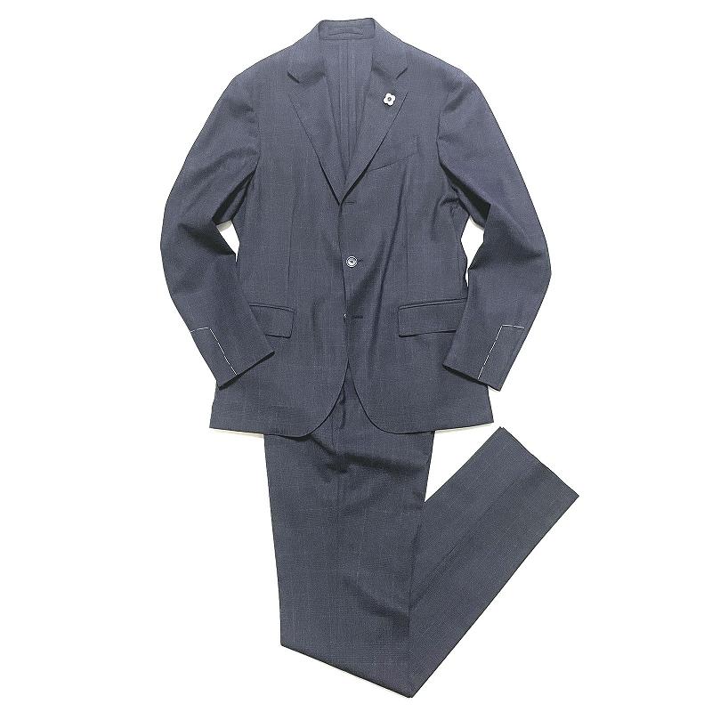 LARDINI ラルディーニ スーツ / EASY WEAR グレンチェック LARDINI ラルディーニ スーツ / EASY WEAR グレンチェック