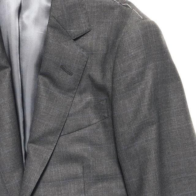 Tomorrowland トゥモローランド メンズ Drago Blue Feel グレンチェック 2bスーツ Tml 61 06 84 Alta Sotto 通販 Yahoo ショッピング