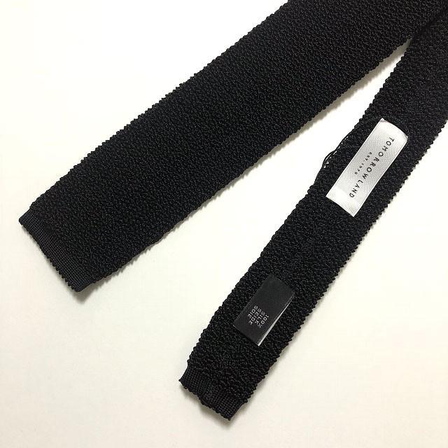 【TOMORROW LAND】ブラックニットタイ 日本製 楽天市場】TOMORROWLAND GOODS Bleck ウールナイロン ニットタイ