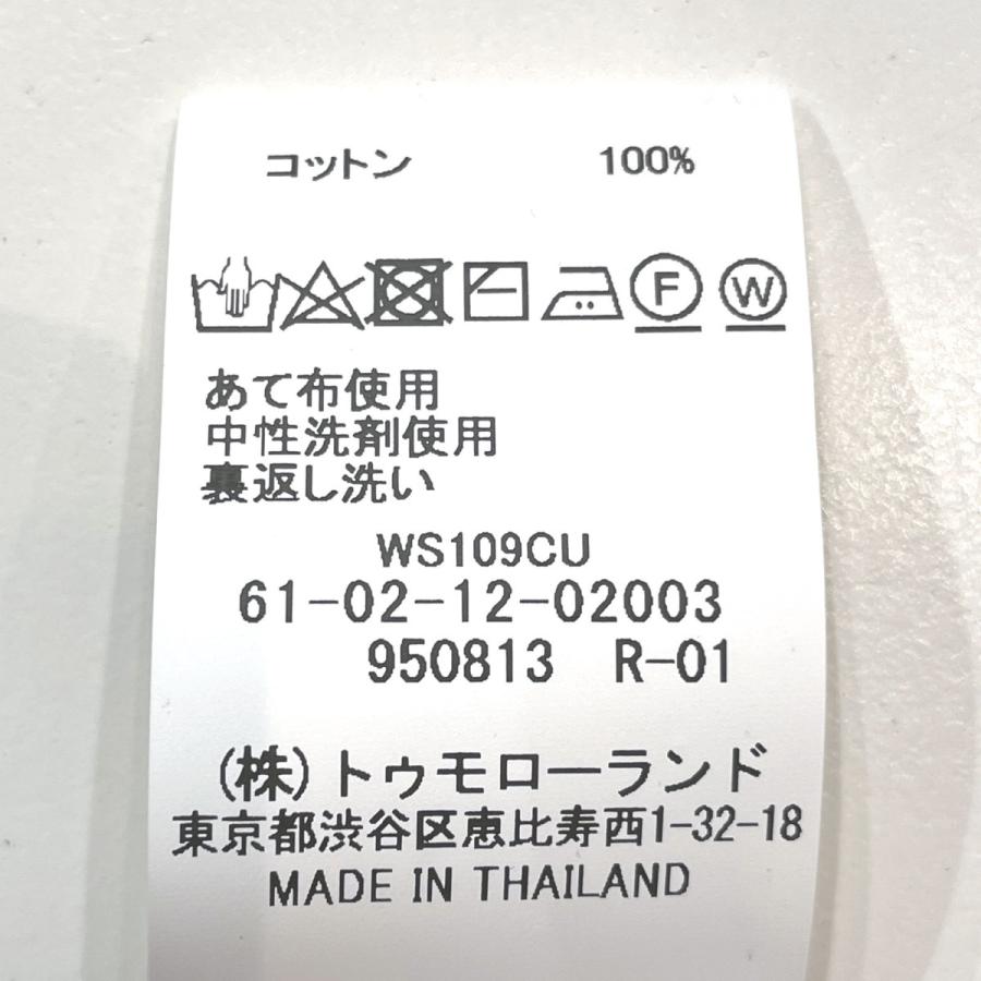 TOMORROWLAND トゥモローランド メンズ Ｔシャツ / シーアイランドコットン ボーダー柄 ニットＴシャツ ホワイト レッド / 半袖 丸首 | TOMORROWLAND | 16