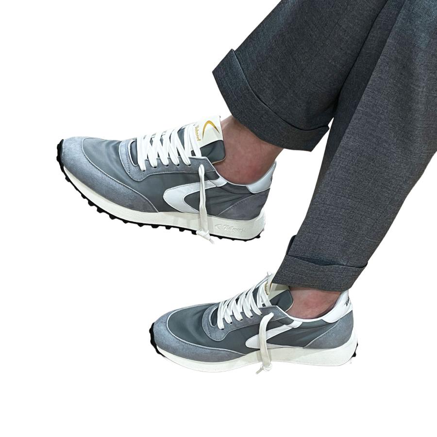 Valsport ヴァルスポルト スニーカー グレー メンズ 日本別注 START HERITAGE NYLON VINTAGE GREY / VSR3106M イタリア ユニセックスの画像