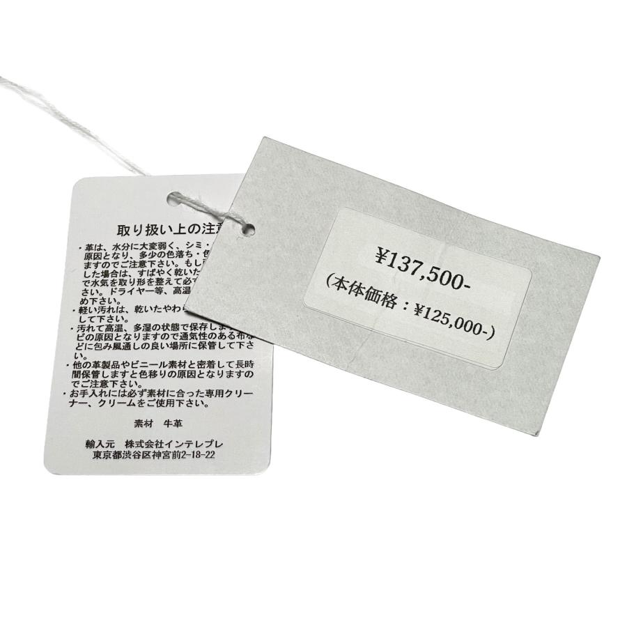 WILLIAM ウィリアム TAURUS TAURILLON タウラス トリヨン シュリンクレザー バックパック ブラウン / メンズ イタリア リュックサックの画像