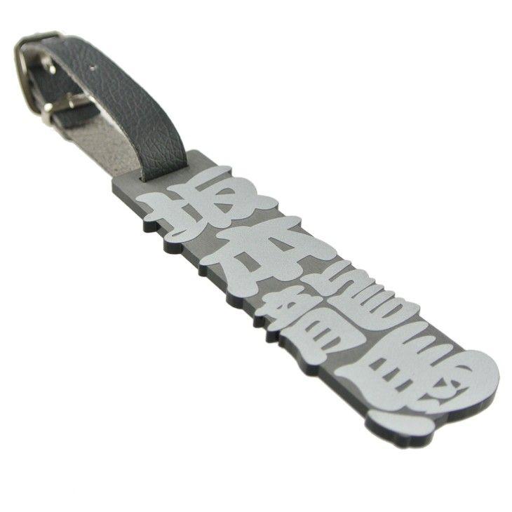 ゴルフ ネームプレート（浮き彫り）文字が消えない レーザー彫刻 名前