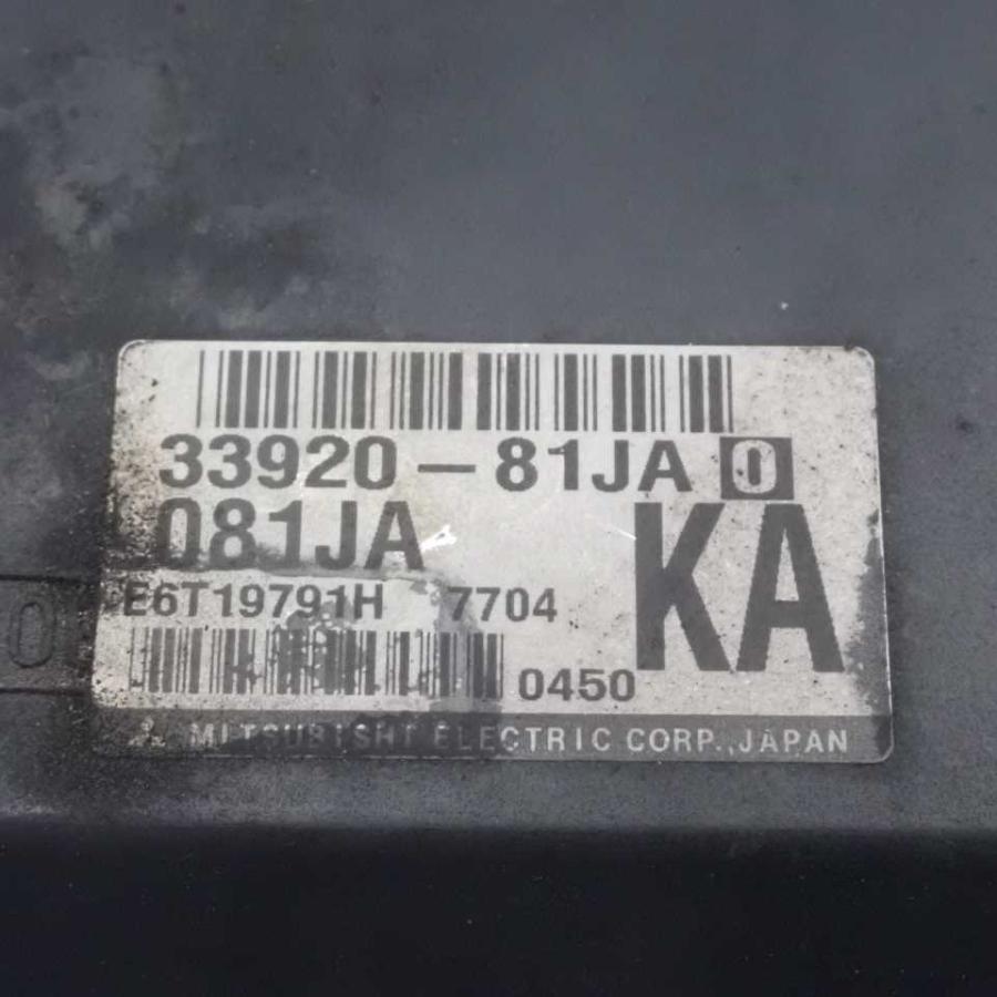 平成19年 ワゴンRスティングレー MH22S 純正 エンジンコンピューター 