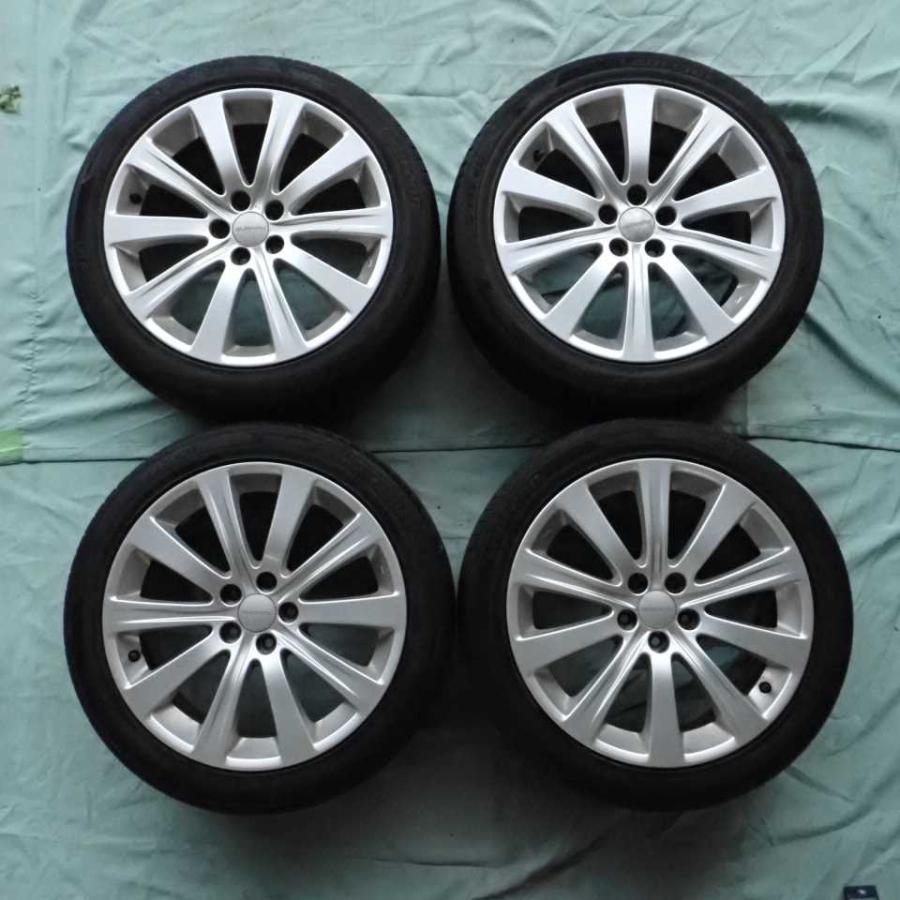 平成20年 フォレスター SH5 前期 純正 アルミホイール タイヤ 4本  