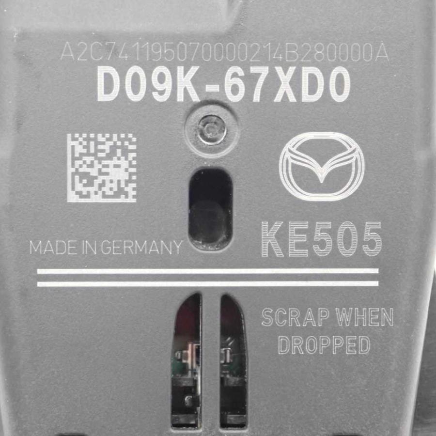 平成27年 デミオ DJ5FS 純正 フロントカメラ レーダーセンサー D09K