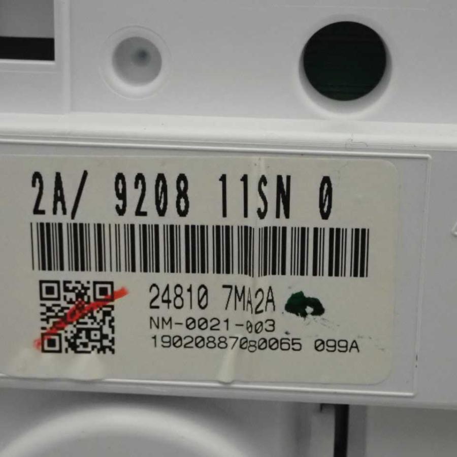令和1年 eKクロス eKX ハイブリッド B34W 純正 スピードメーター 24810