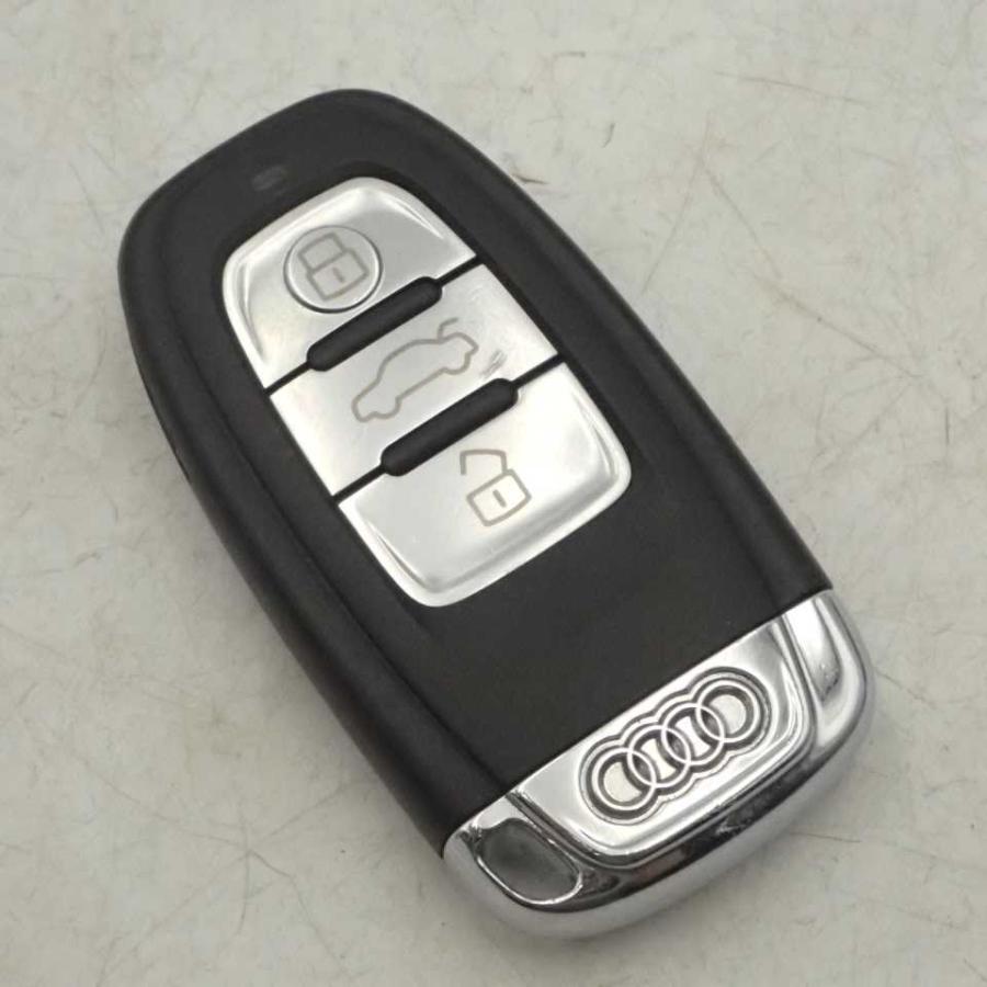 平成23年 アウディ A4 B8 8KCDNF 純正 スマートキー カギ キー 3ボタン