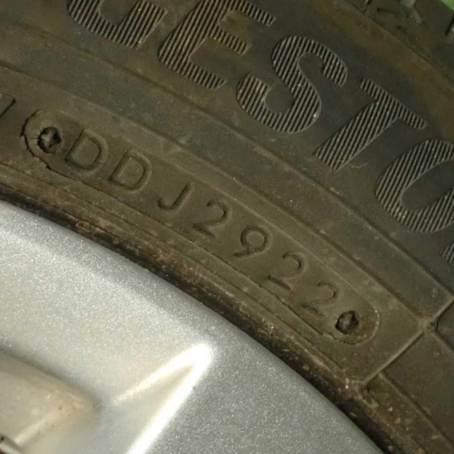 ワゴンR ハイブリッド　MH55Sで使用　155 65R14 平成29年 ワゴンR ハイブリッド MH55S 純正 アルミホイール タイヤ 1本