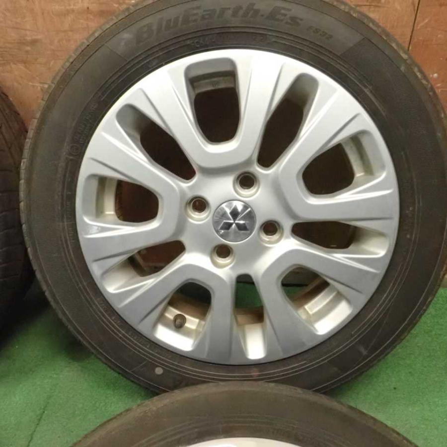 三菱デリカD2 ハイブリッド 純正 タイヤホイール4本セット中③本目 令和元年 デリカD2 ハイブリッド MB36S 後期 外し 純正 アルミホイール