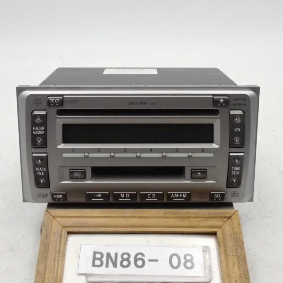 平成18年 カローラ セダン NZE121 後期 純正 デッキ オーディオ CD MD