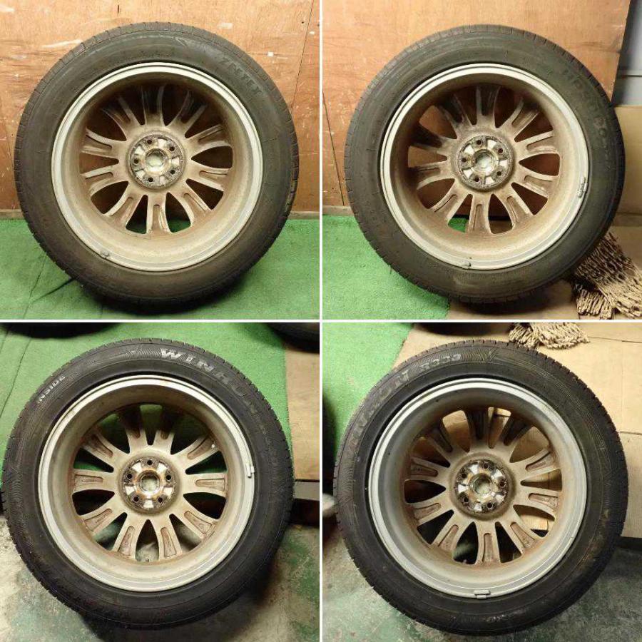 平成26年 CX-5 KEEFW 前期 純正 アルミホイール タイヤ 4本セット 5穴 