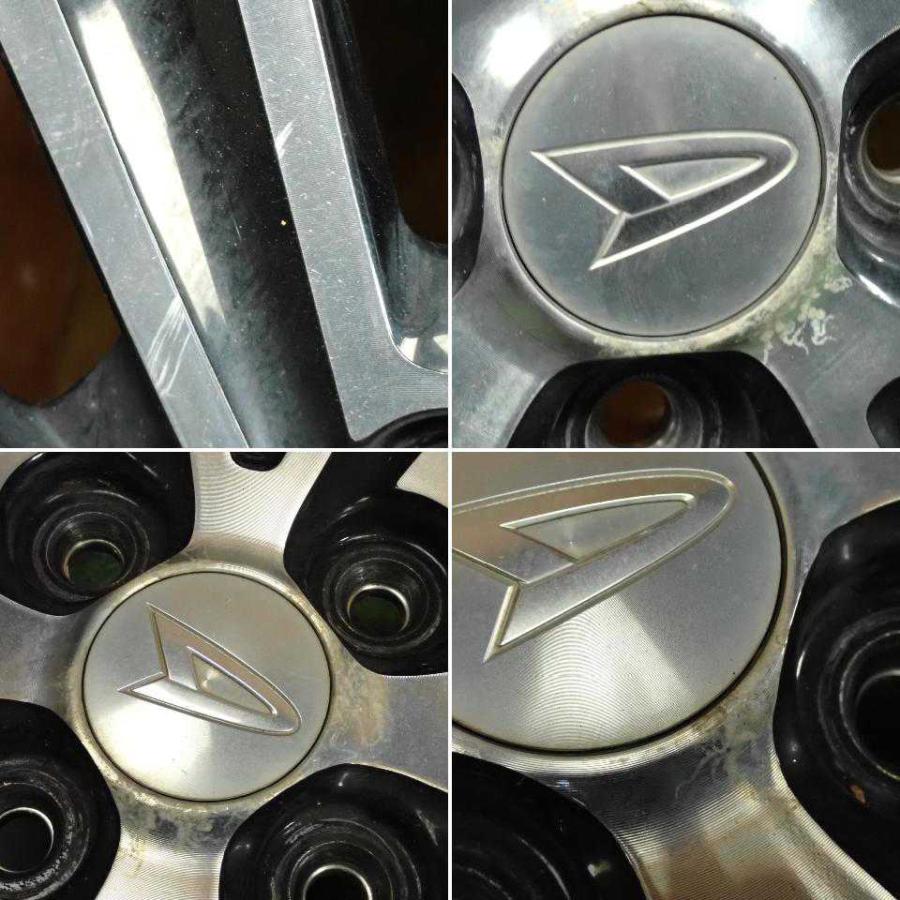 平成26年 タント カスタム LA600S 前期 純正 アルミホイール タイヤ 4