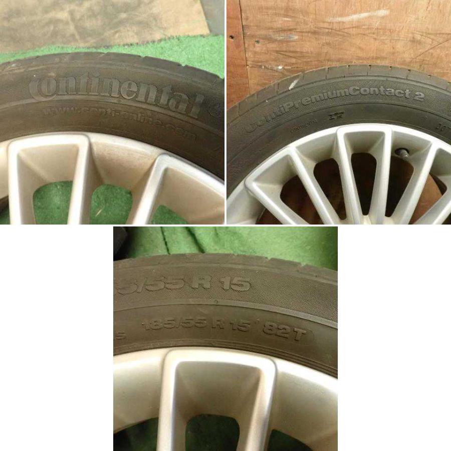 平成25年 フォルクスワーゲン VW UP アップ 5HB AACHY 純正 アルミ