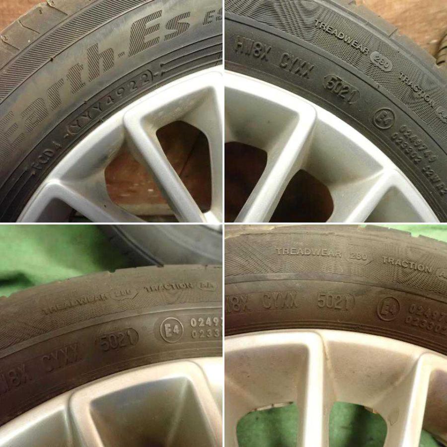 平成25年 フォルクスワーゲン VW UP アップ 5HB AACHY 純正 アルミ