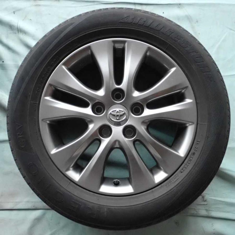 ヴォクシー AZR60G用 純正ホイール 平成14年 ヴォクシー AZR60G 前期 純正 アルミホイール タイヤ 4本
