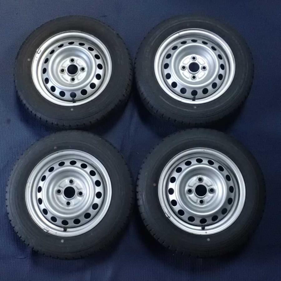 平成27年 サクシードバン NCP160V 後期 純正 スチールホイール タイヤ 