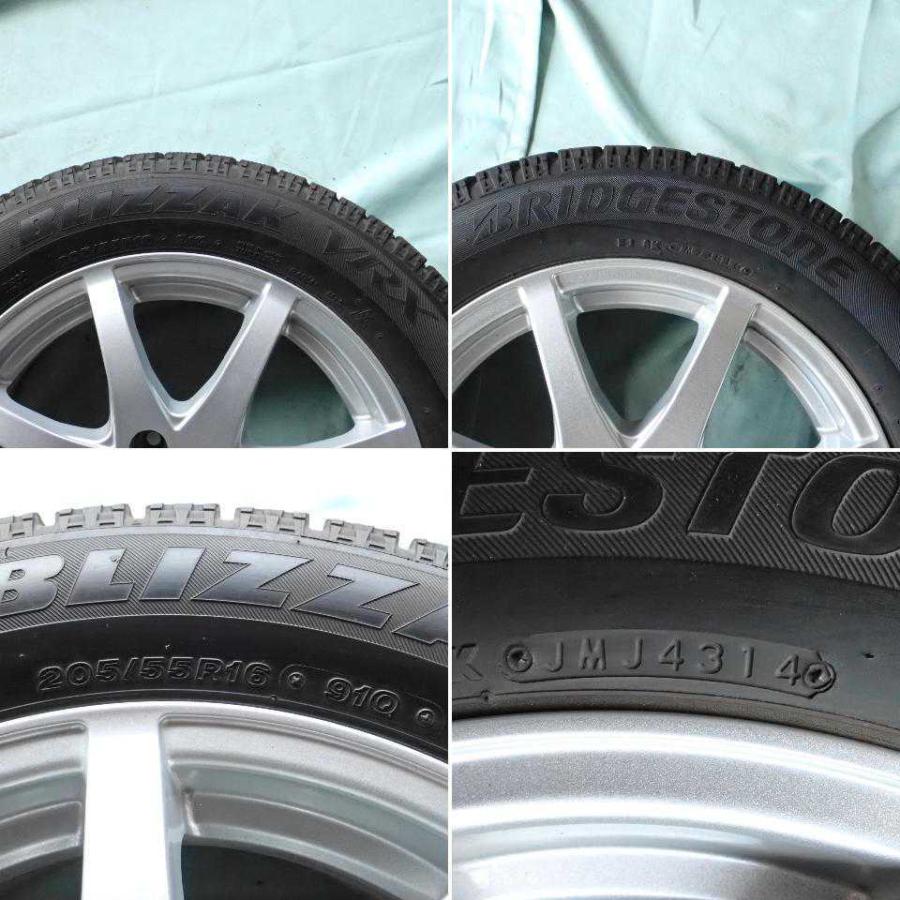 BRIDGESTONE LAPORTA ラポルタ アルミホイール スタッドレスタイヤ 4本