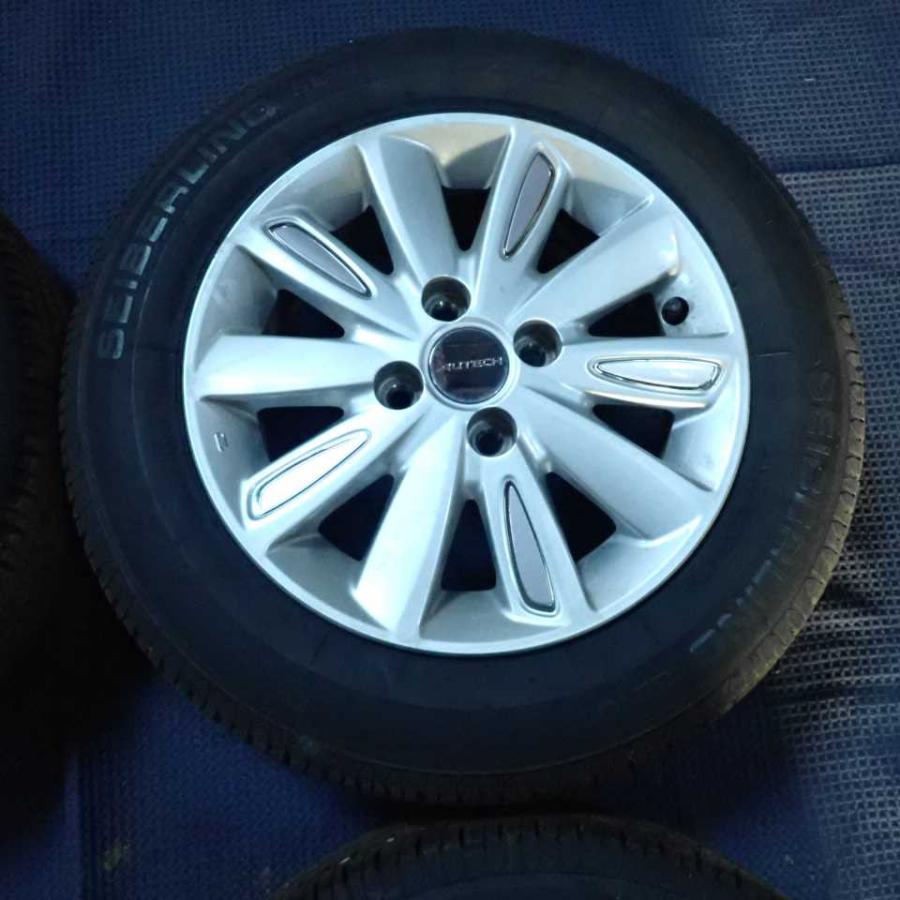 平成29年 マーチ ボレロ K13 後期 純正 アルミホイール タイヤ 4本  