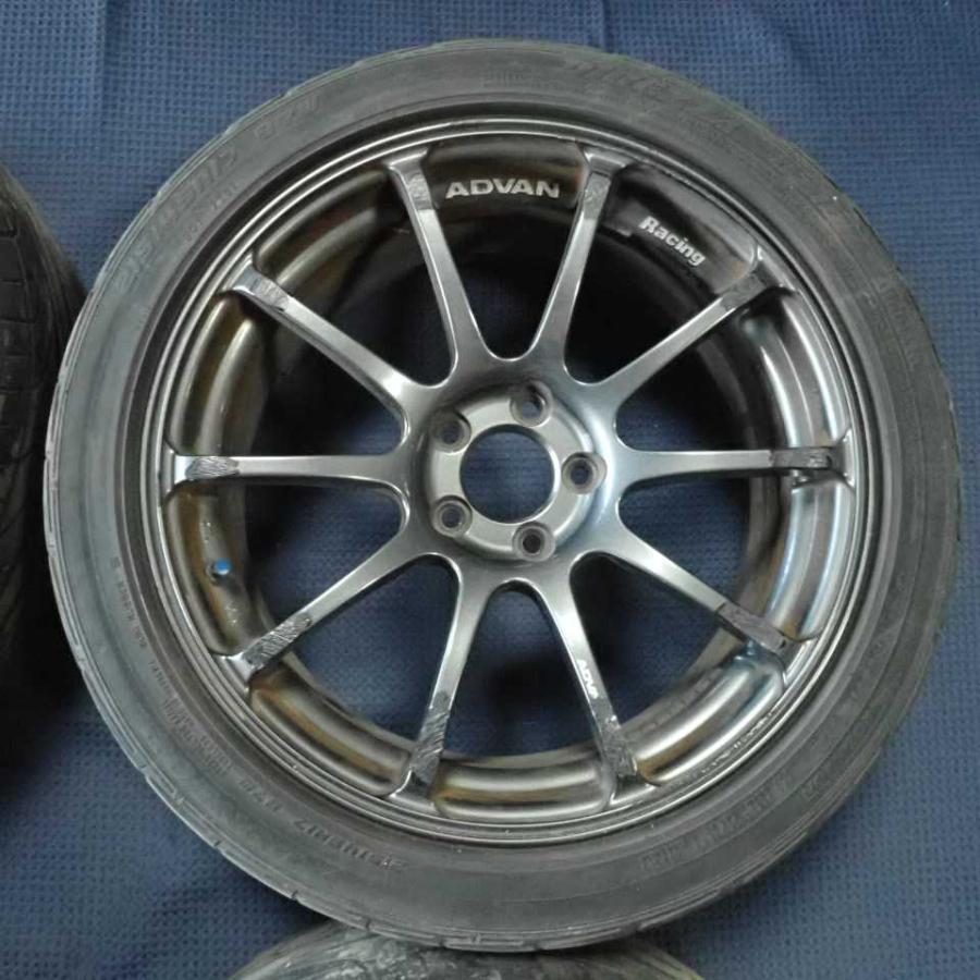ヨコハマホイール　30プリウス外し 平成22年 プリウス ZVW30 前期 外し YOKOHAMA ADVAN Racing アルミ