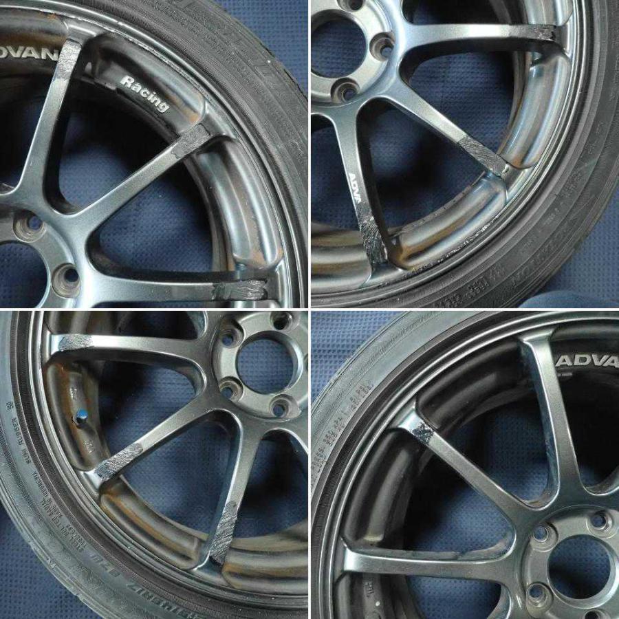 ヨコハマホイール　30プリウス外し 平成22年 プリウス ZVW30 前期 外し YOKOHAMA ADVAN Racing アルミ