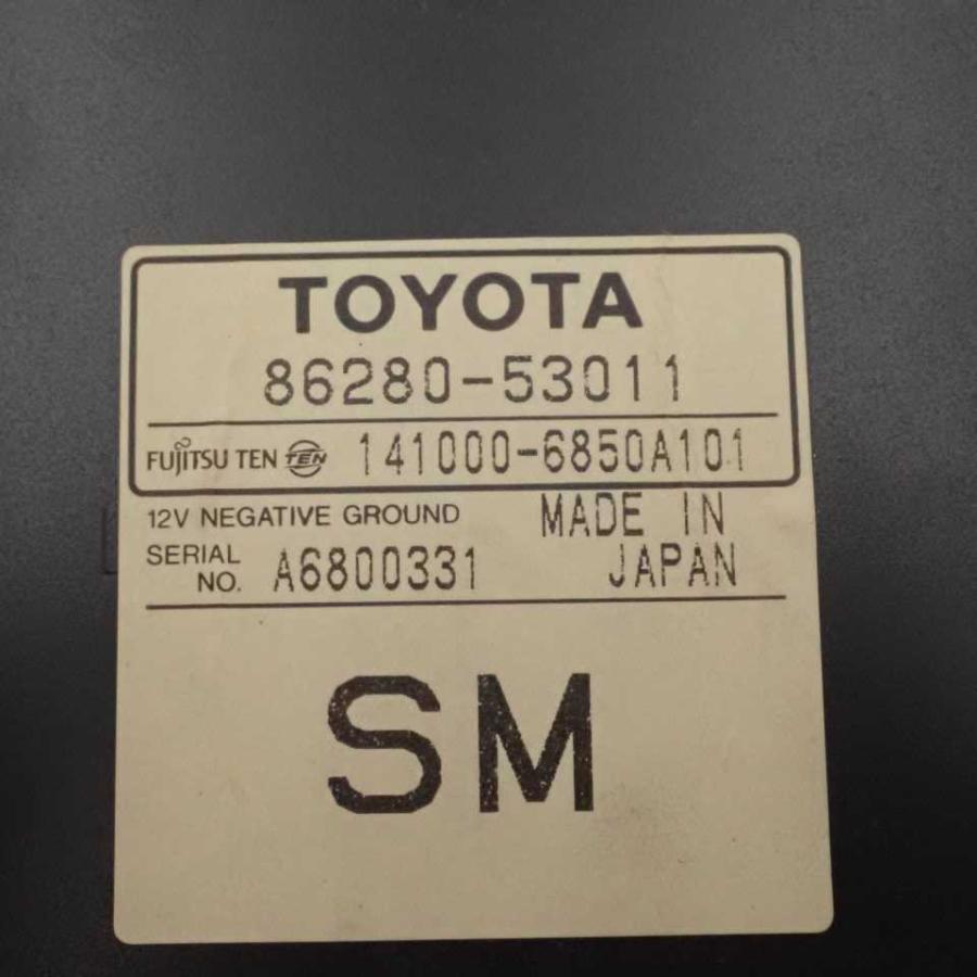 アルテッツァ　純正アンプ　前期TOYOTA ECU 86280-53011 平成11年 アルテッツァ SXE10 前期 純正 オーディオアンプ 86280-53011