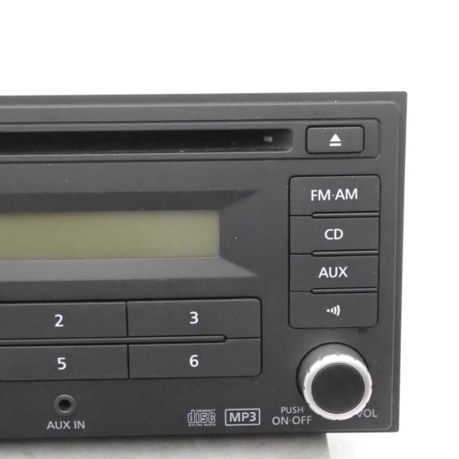 三菱純正 CD一体 AM/FM電子チューナーラジオ MZ594848 令和1年 ekクロス B35W 純正 デッキ オーディオ CD AM FM ラジオ