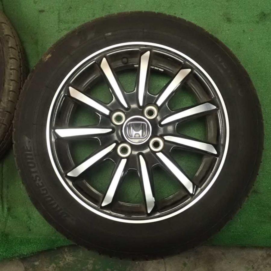 HONDA N-WGN純正155/65R14 4本セット 平成29年 N-WGN カスタム JH1 後期 純正 アルミホイール タイヤ 4本