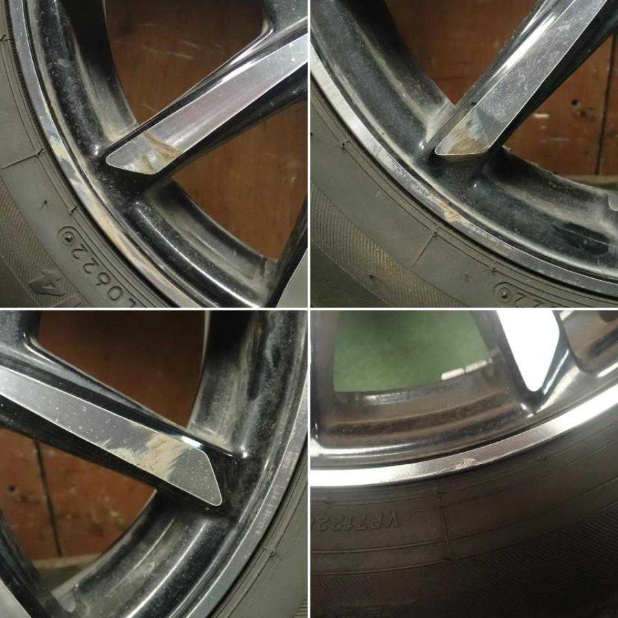 N-WGN JH-1 純正ホイール タイヤ 155/65R14 4本 平成29年 N-WGN カスタム JH1 後期 純正 アルミホイール タイヤ 4本