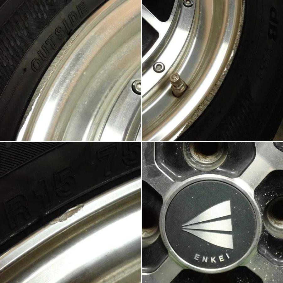 平成28年 アルトワークス HA36S 外し ENKEI アパッチ2 アルミホイール